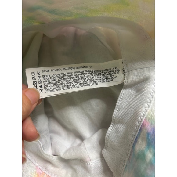 Juicy Couture Bucket Hat Tie Dye Terry Cloth Logo Crown Y2K One Size‎ - Picture 3 of 6